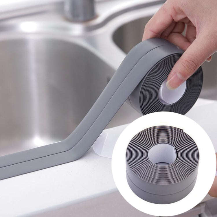 Durable PVC Material Waterproof Mold Proof Adhesive Tape  Kitchen Bathroom Wall Sealing Tape, 3.8...
