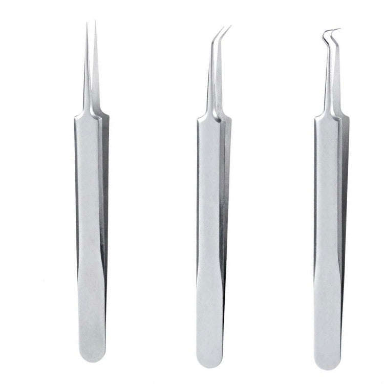 5pcs /Set Acne Needle Stainless Steel Acne Clamp Squeeze Acne Blackhead Tool, 5 in 1