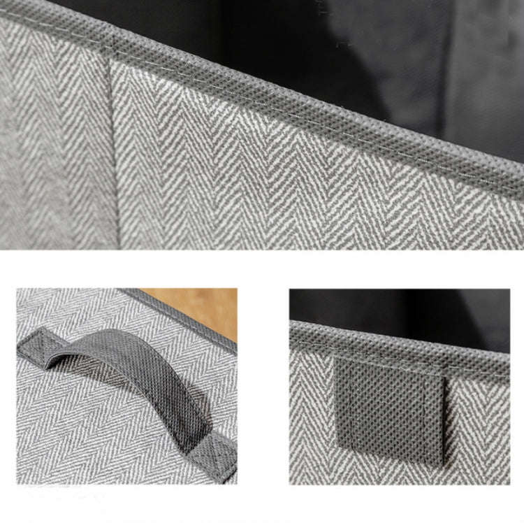 Non-woven Drawer Storage Box Square Uncovered Clothing Debris Sorting Box, 16L, 23L, 29L