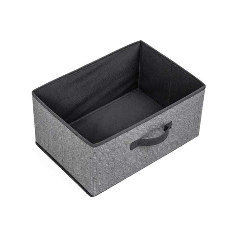 Non-woven Drawer Storage Box Square Uncovered Clothing Debris Sorting Box, 16L, 23L, 29L