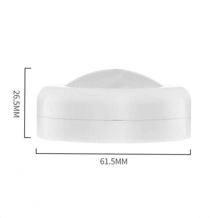 6 PCS / Set 16 Color RGB LED Night Light Strobe Atmosphere Pat Light Remote Control Cabinet Light...