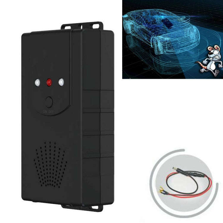 Ultrasonic Car Repeller Car Engine Compartment Electronic Repeller Micro-Light Wave Insect Repell...