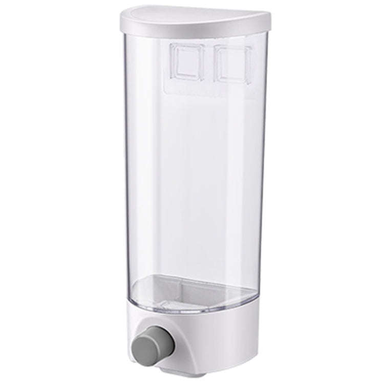 Wall-Mounted Miscellaneous Grain Storage Box Kitchen Large-Capacity Push-Type Sealed Tank, Medium...