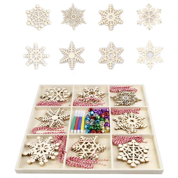 Christmas Creative DIY Decoration Gift Set  Handmade Wood Chip Pendant, JM02027, JM02028, JM02029...