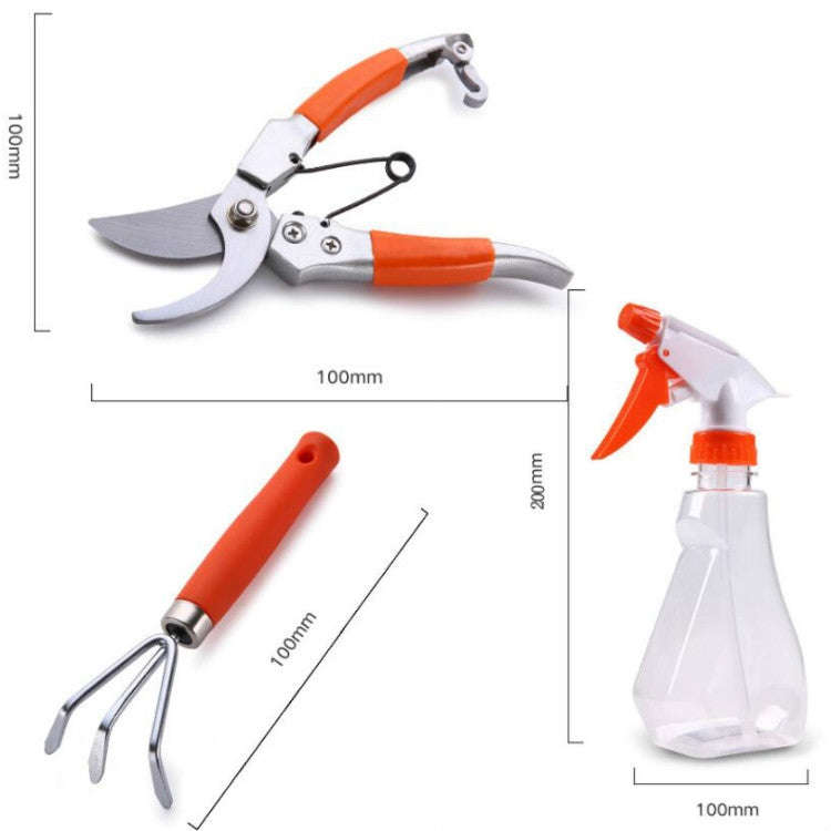 10 In 1 Hardware Tool Box Garden Flower Hand Tool Set, Garden Flower Hand Tool Set