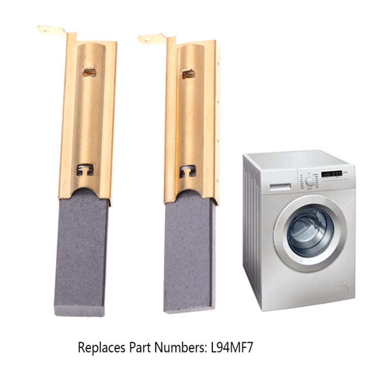 Pairs Washing Machine Motor Carbon Inserts Brushes L94MF7 for Siemens 5x13.5mm, Washing Machine I...