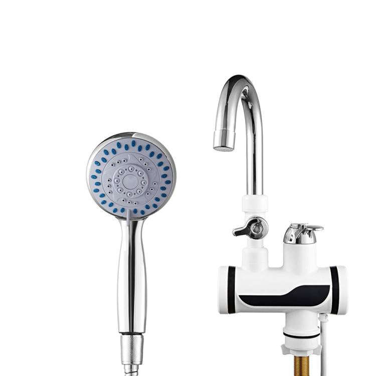 Dynamic Digital Display Instant Heating Electric Hot Water Faucet Kitchen&Domestic Hot&Cold Water...