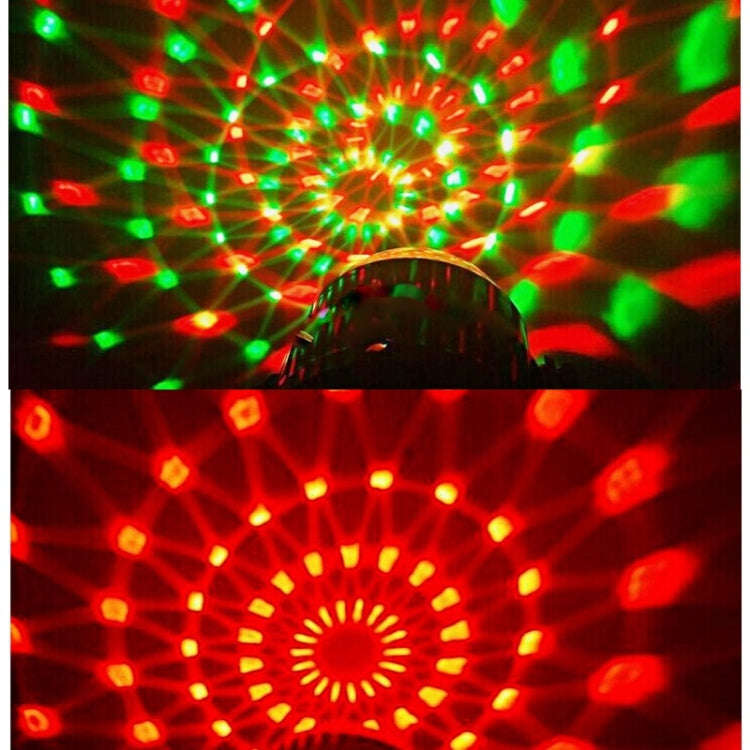 MGY-019 6W Remote Control LED Crystal Magic Ball Light Colorful Rotating Stage Laser Light, US Pl...