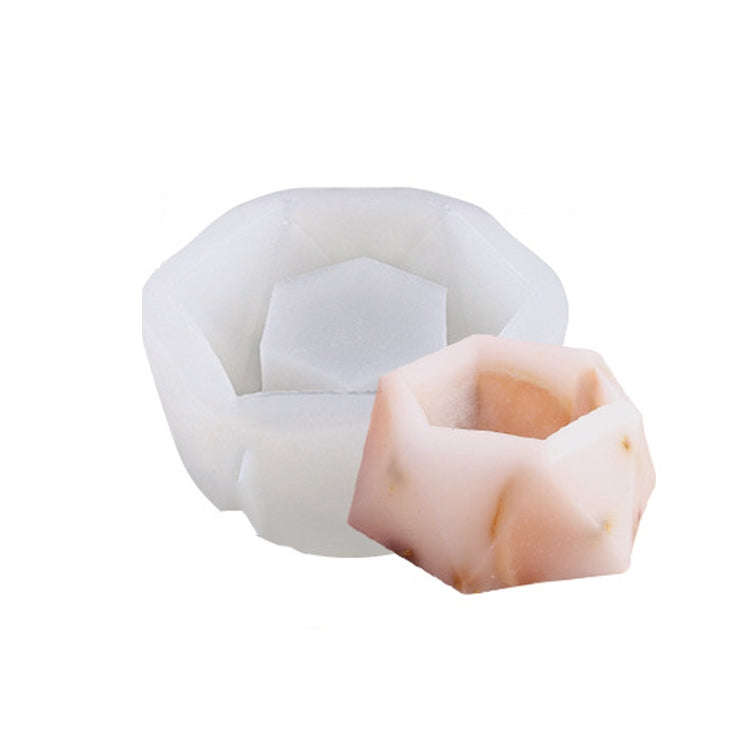 Fleshy Three-Dimensional Candle Silicone Mold DIY Handmade Soap Aromatherapy Epoxy Mold, SX-ZW-13...