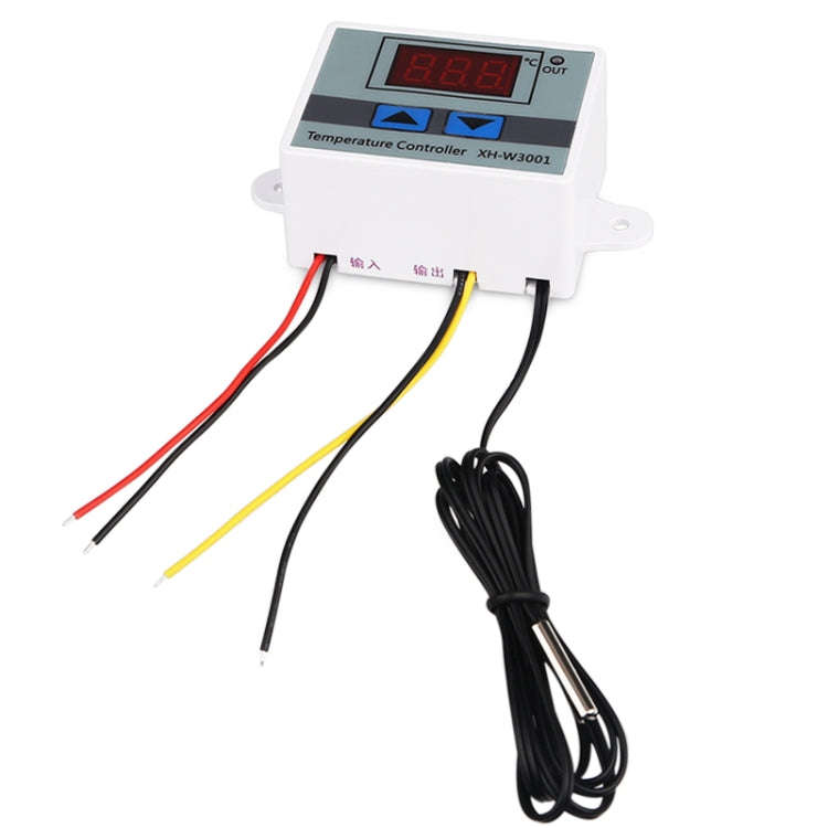 XH-W3001 Digital LED Temperature Controller Arduino Cooling Heating Switch Thermostat NTC Sensor,...