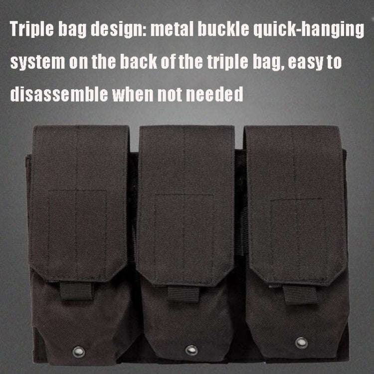 A64 Outdoor Multi-functional Convenient Combination Vest Tool Pocket, Free Size