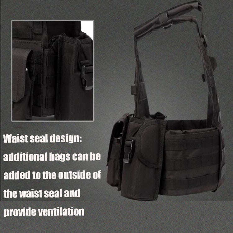 A64 Outdoor Multi-functional Convenient Combination Vest Tool Pocket, Free Size