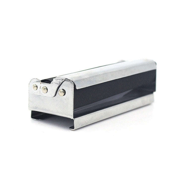 2 PCS Automatic Metal Cigarette Maker With Lid, Specification: 7.3x2.6x2cm, 7.3x2.6x2cm