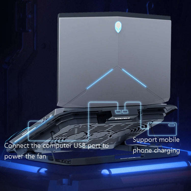 Suohuang Notebook Cooler Gaming Notebook Cooling Base Notebook Exhaust Fan Bracket