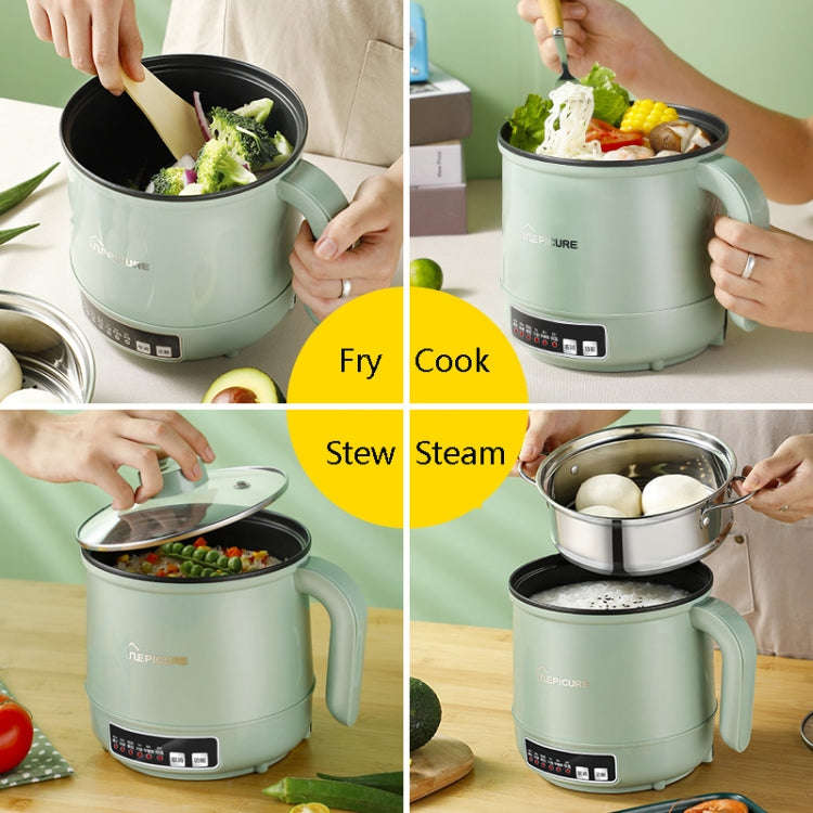 Multi-Function Electric-Cooker Mini Dormitory Student Cooking Rice Stir Frying Non-Stick Pot, 110...