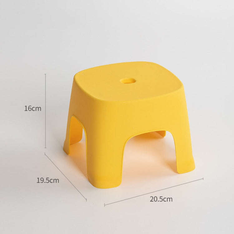 Household Bathroom Row Stools Plastic Stools Thickened Low Stools Square Stools Small Benches, Ma...