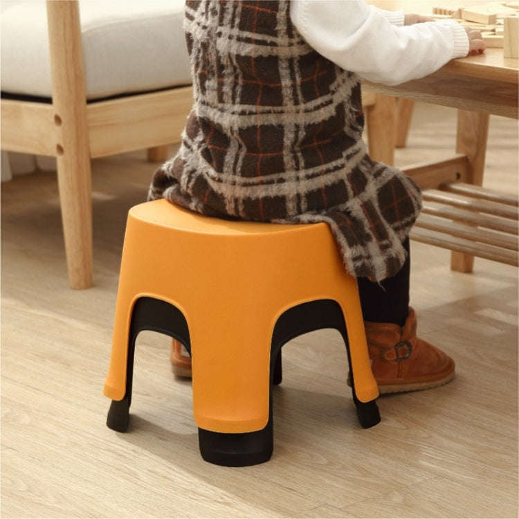 Household Bathroom Row Stools Plastic Stools Thickened Low Stools Square Stools Small Benches, Ma...
