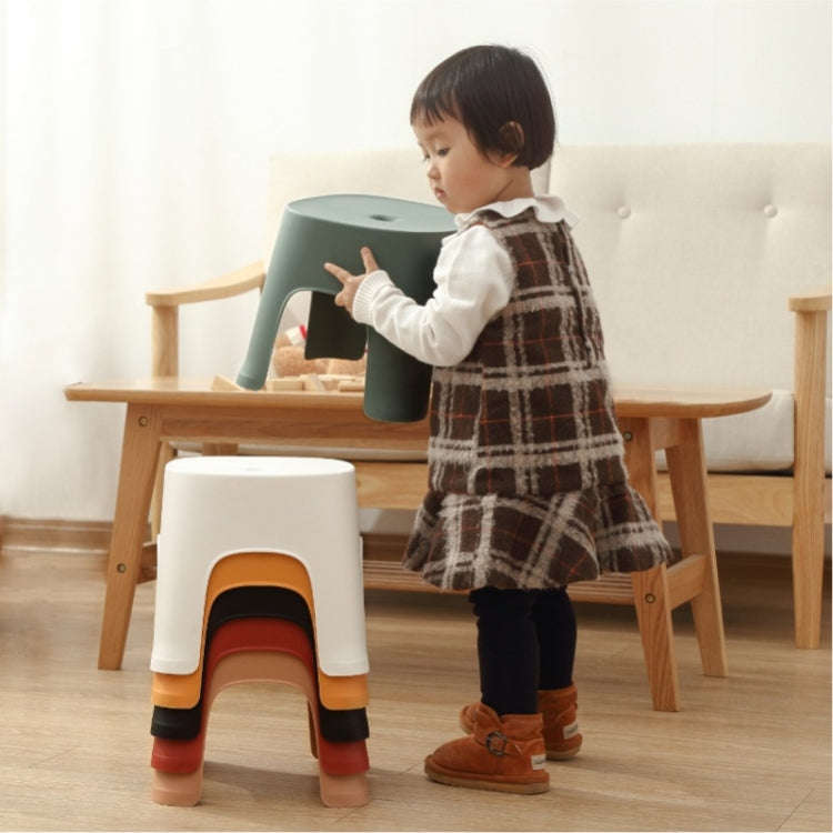 Household Bathroom Row Stools Plastic Stools Thickened Low Stools Square Stools Small Benches, Ma...