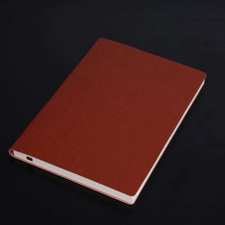Notebook Student Notepad Diary Book Business Record Book PU Notebook, A5 Plain Weave Blue, A5 Pla...