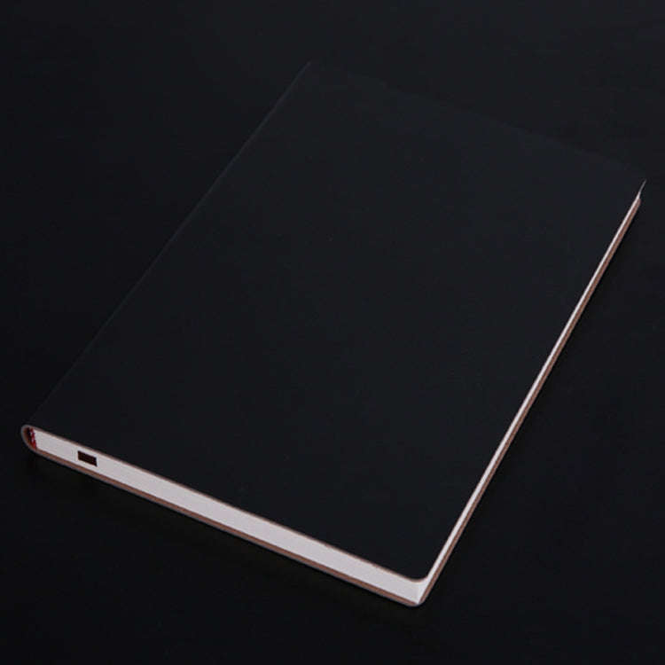 Notebook Student Notepad Diary Book Business Record Book PU Notebook, A5 Plain Weave Blue, A5 Pla...