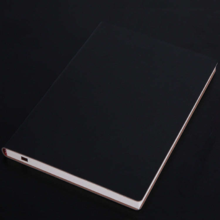 Notebook Student Notepad Diary Book Business Record Book PU Notebook, A5 Plain Weave Blue, A5 Pla...