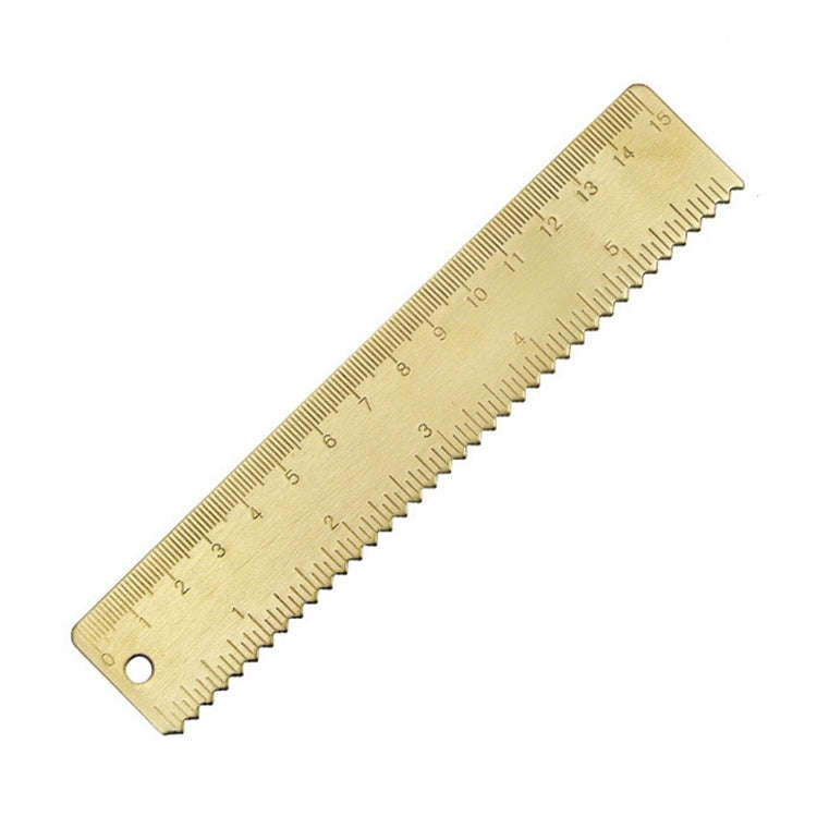 Brass Retro Drawing Ruler Measuring Tools, 0-10cm Isosceles Triangle Ruler, 0-10cm Right Angle Tr...