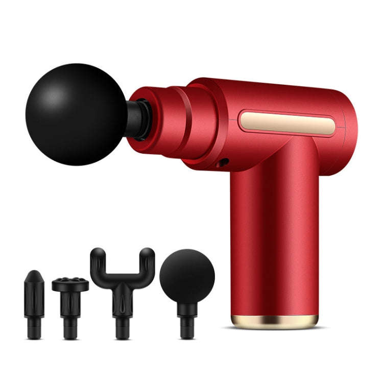 Fascia Gun Pocket Electric Shock Gun  Muscle Massage Gun, Folding (Black), Folding  (Red), Foldin...