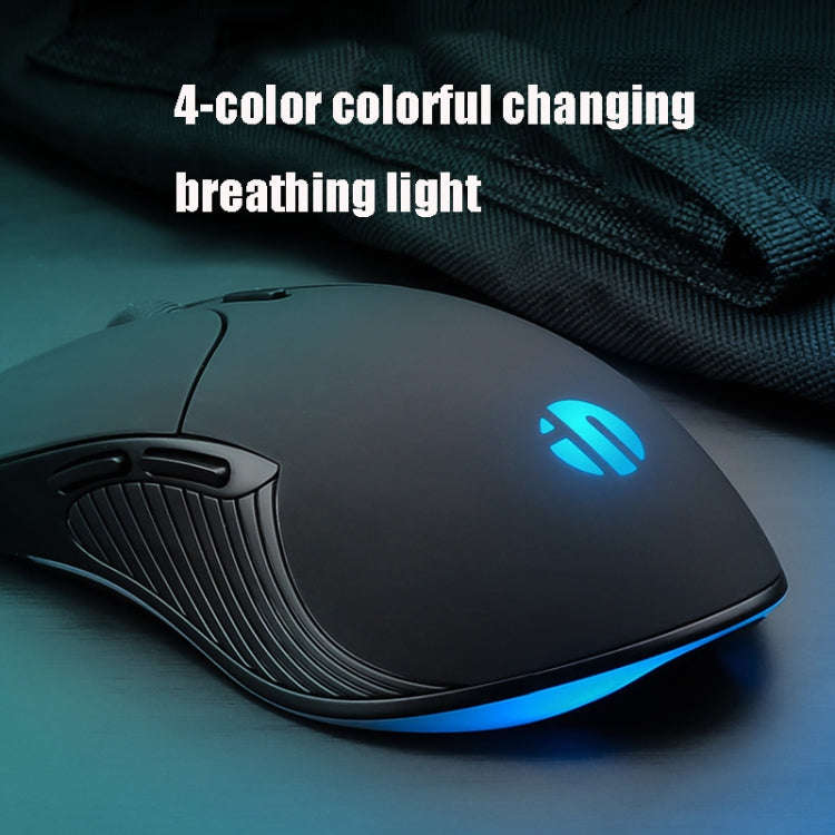 Inphic PB1 Business Office Mute Macro Definition Gaming Wired Mouse, Cable Length: 1.5m, Classic ...