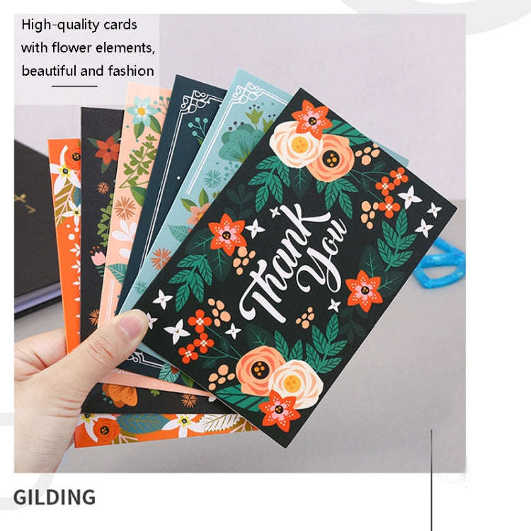 6pcs / Set Christmas Gift Greeting Card Holiday Greeting Message Card, Christmas Greeting Card