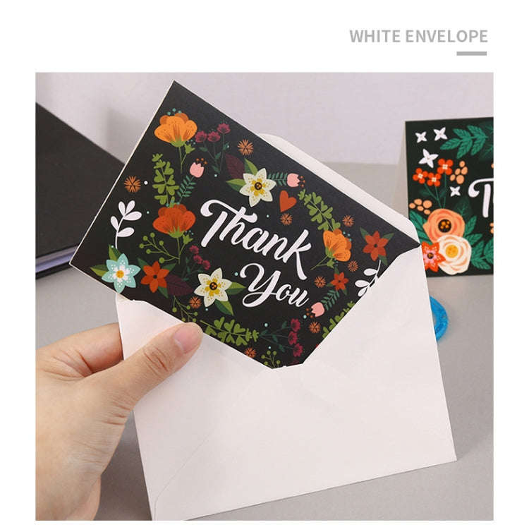 6pcs / Set Christmas Gift Greeting Card Holiday Greeting Message Card, Christmas Greeting Card