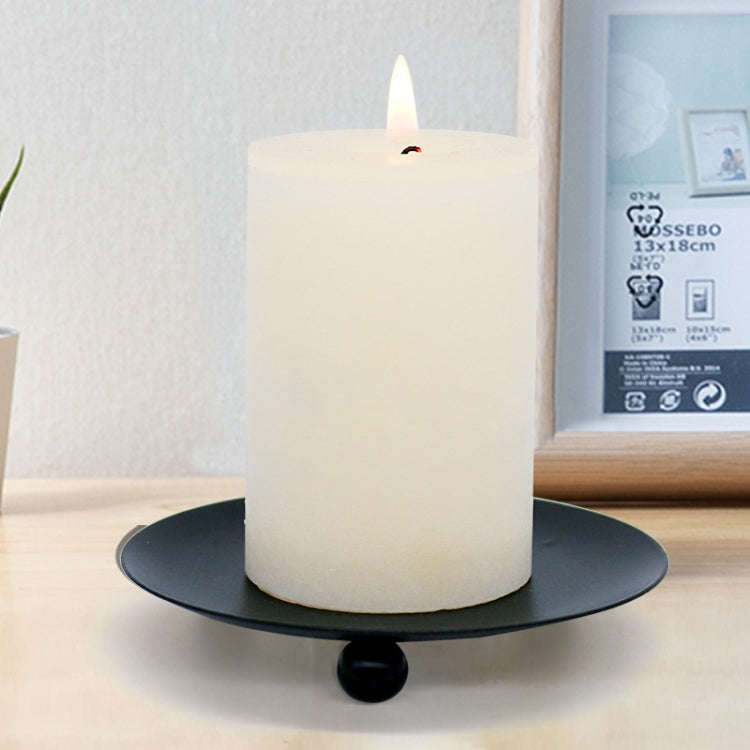 European Romantic Iron Geometric Candle Holder Table Decoration, Large, Small