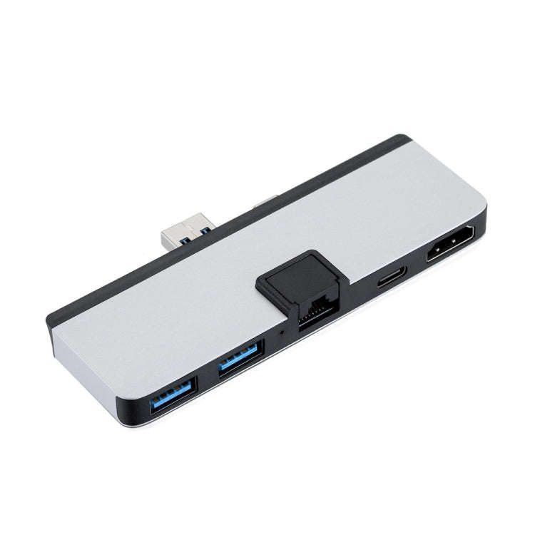 Cabledeconn T0409 Multifunctional USB 3.0 HUB Docking Station Network Cable Interface Converter, ...