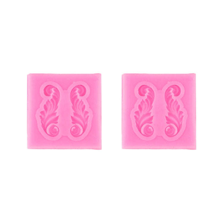 2 PCS Fondant Cake Silicone Mold Hollow Embossed Border Frame Retro Photo Frame Mould