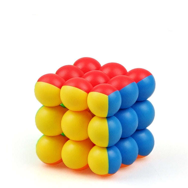 Professional Round Bead Third-order Rubik Cube Children's Educational Toys, Round Bead Third-orde...