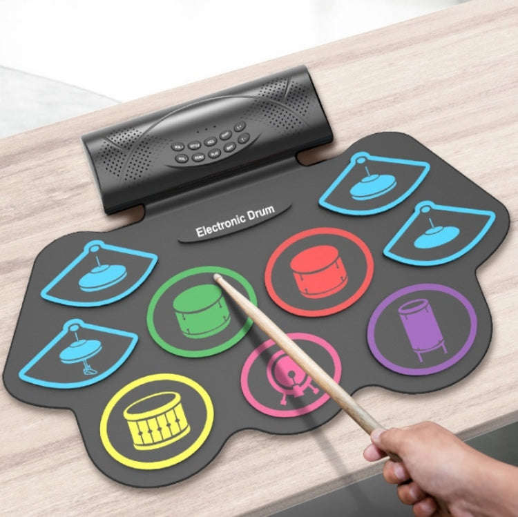 MD862M Bluetooth Drum Set For Beginners Learn To Play Portable Electronic Drums, MD862M
