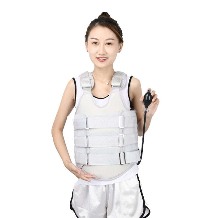 Thoracolumbar Fixation Belt Strap Type Protective Gear with Airbag, Regular Style M, Regular Styl...