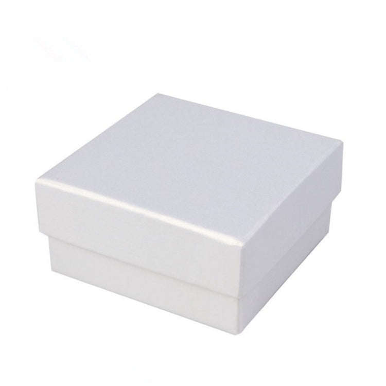 3 PCS Exquisite Silver Jewelry Packaging Gift Box,Random Color Delivery, (5x5cm Square Box), (7.5...