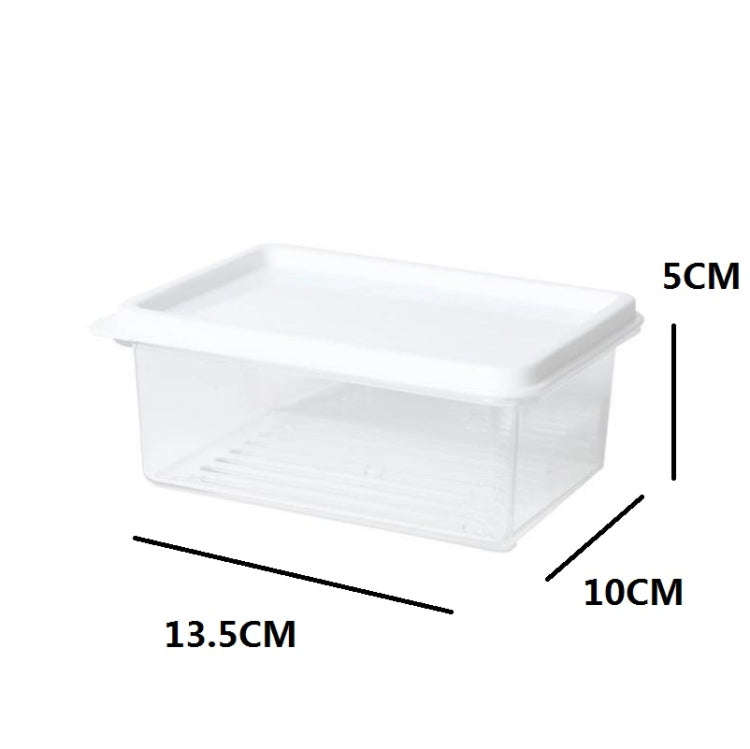 Refrigerator Storage Fresh-Keeping Box Kitchen Can Be Stacked With Frozen Fruit Sealed Box, Small...