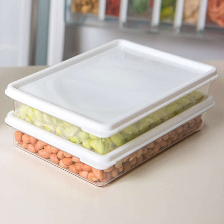 Refrigerator Storage Fresh-Keeping Box Kitchen Can Be Stacked With Frozen Fruit Sealed Box, Small...