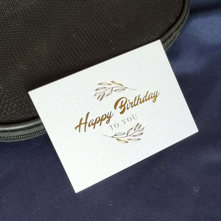 150 PCS Wedding Blessing Card Thank You Message Gift Decoration Card Bronzing Flower Greeting Car...