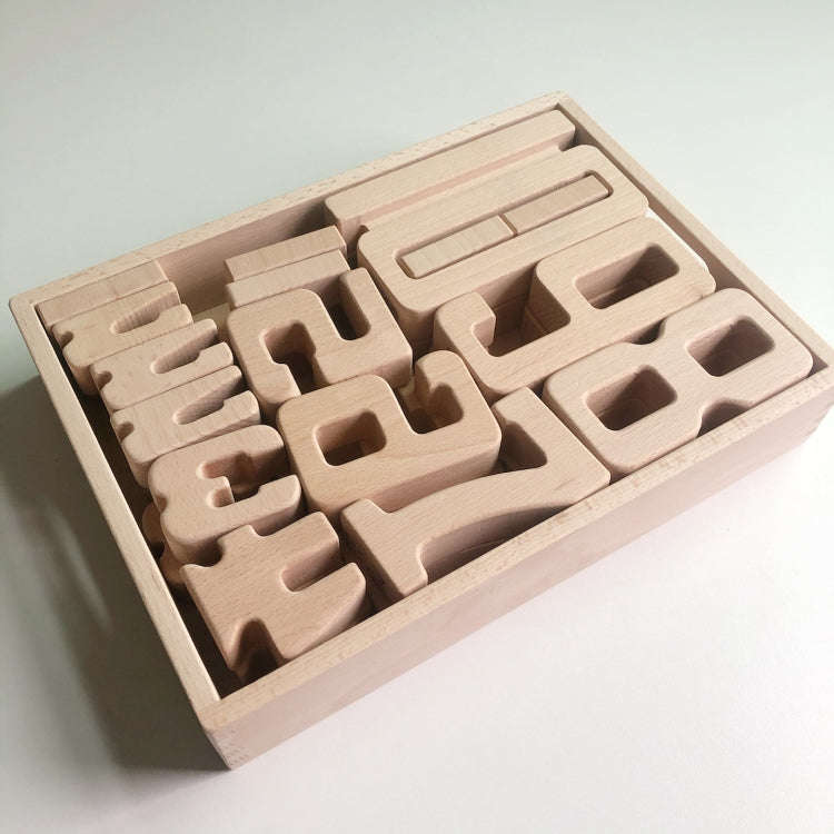 Children Particle Beech Number Building Blocks Children Mathematics Early Education Toy Teaching ...