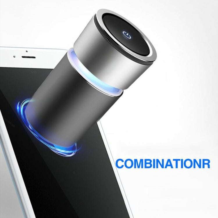 K04 Colorful Car Charger USB Car Negative Ion Air Purifier, K04