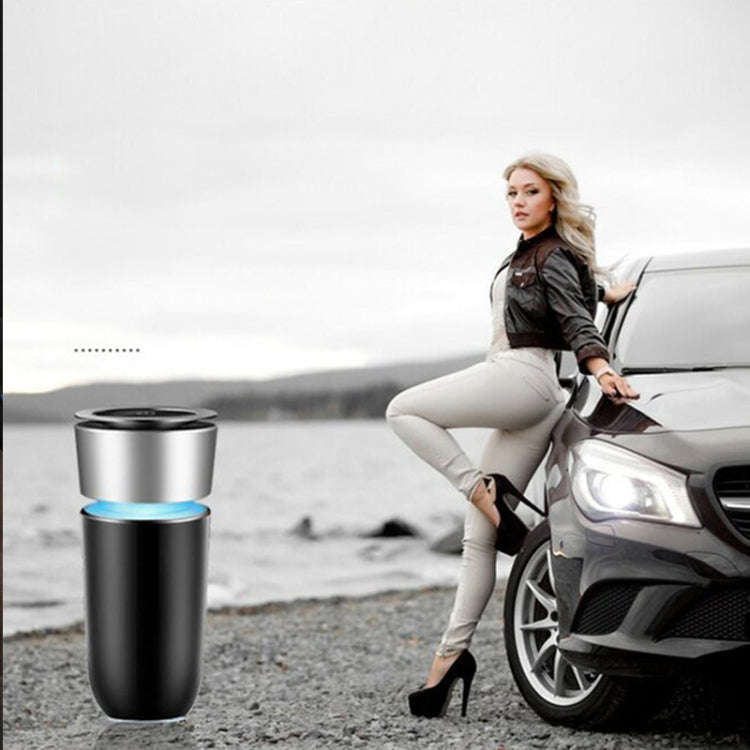 K04 Colorful Car Charger USB Car Negative Ion Air Purifier, K04