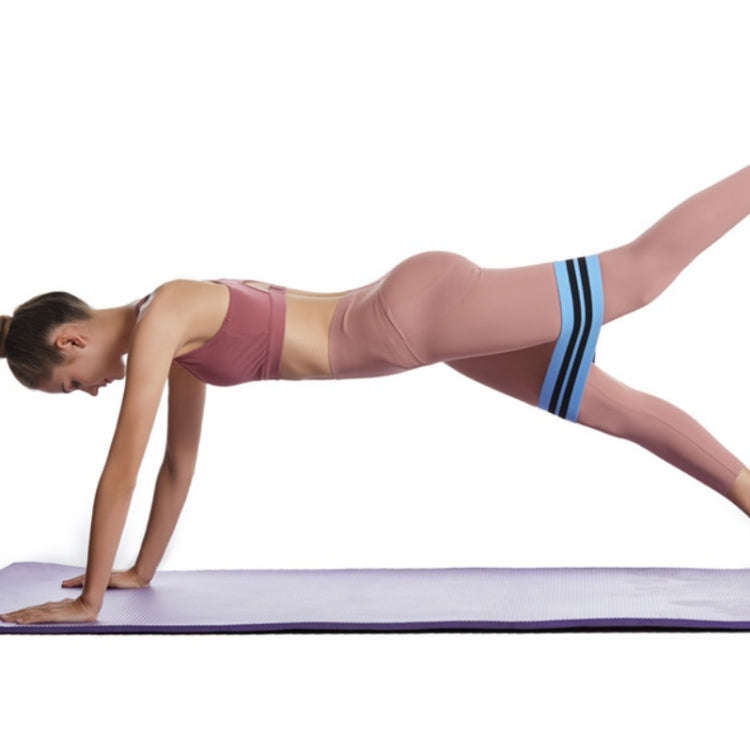 Squat Yoga Resistance Band Squat Loop Elastic Band, Size: 66 x 8cmBlue, 66 x 8cmBlue,...