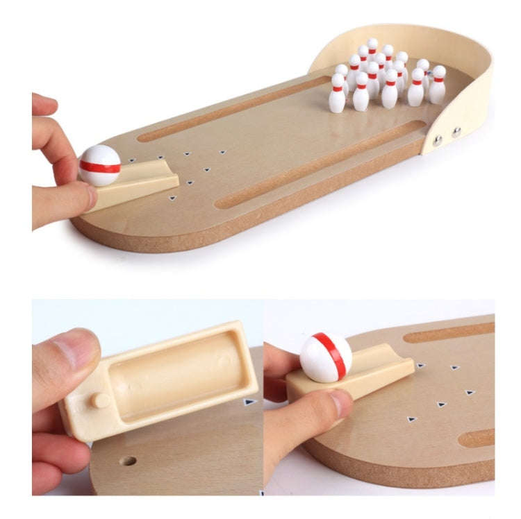 Mini Puzzle Desktop Bowling Indoor Parent-Child Decompression Toy Size:, Small, Medium, Large