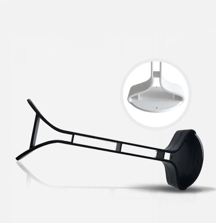 2 PCS Universal Headphone Holder Display Shelf  Internet Cafe Computer Headphone Hanger, White, B...