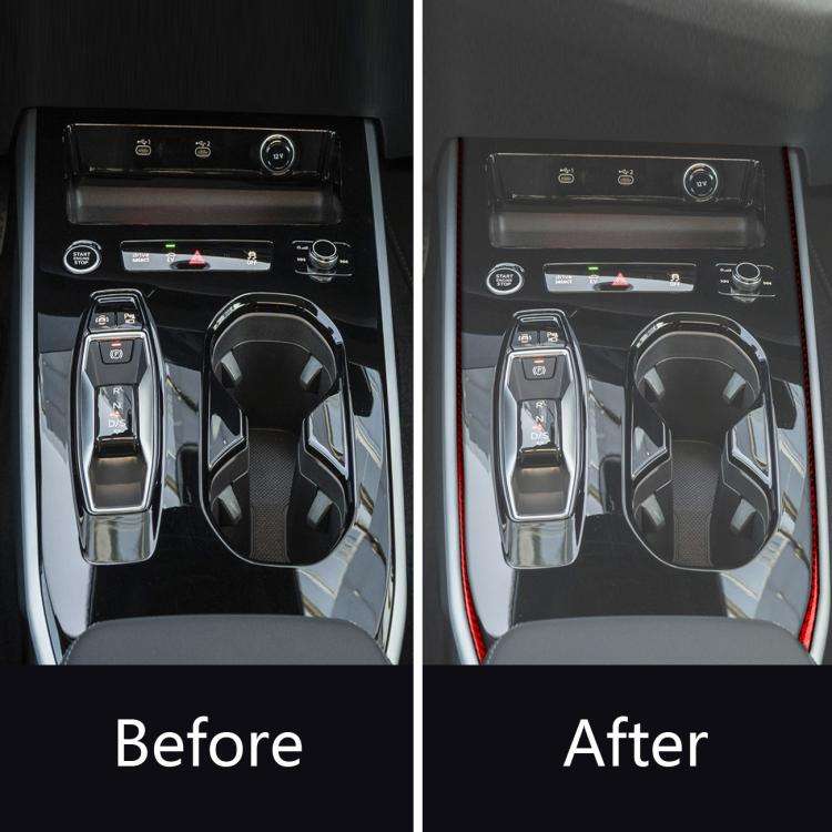 2pcs /Set Gear Shift Side Trim Stickers Left-Hand Drive For Audi A5 / A5L / S5 Avant / A5 Saloon ...