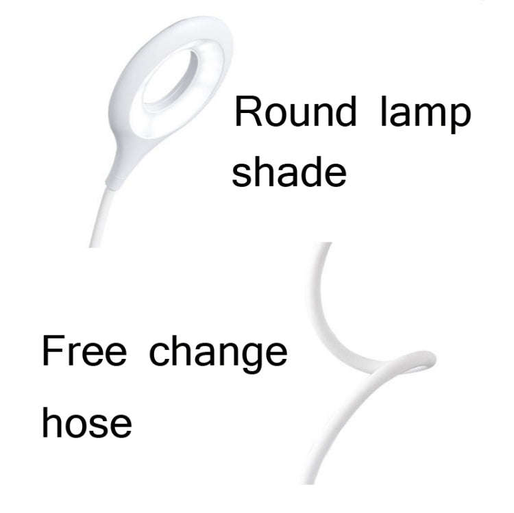 LED Table Lamp Bedroom Bedside Lamp Children Eye Protection Learning Lamp, 7013B Direct Charge wi...