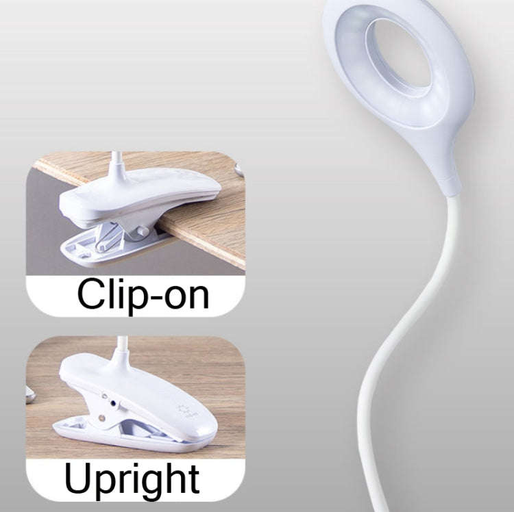 LED Table Lamp Bedroom Bedside Lamp Children Eye Protection Learning Lamp, 7013B Direct Charge wi...