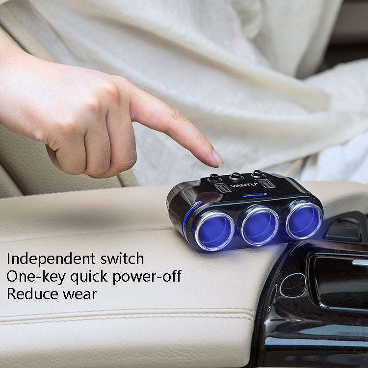 YANTU B39 Cigarette Lighters Cars Multifunctional Usb Fast Charging Car Charger, Wireless Qualcom...